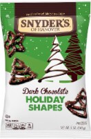 Snyder's Of Hanover® Dark Chocolate Covered Holiday Shapes Pretzels Perspective: Main