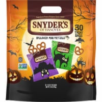 Snyder's of Hanover Mini Pretzels Halloween Trick-Or-Treat Snack Sack Perspective: Main