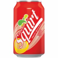 Squirt Ruby Red Naturally Flavored Citrus and Berry Soda Perspective: Main