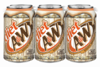 A&W Zero Sugar Root Beer Soda Perspective: Main