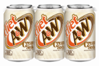 A&W Zero Sugar Cream Soda Perspective: Main