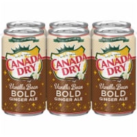 Canada Dry® Bold Vanilla Bean Ginger Ale Mini Cans Perspective: Main