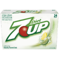 Diet 7UP Lemon-Lime Soda Perspective: Main