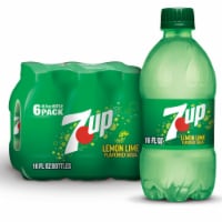 7UP Lemon Lime Caffeine-Free Soda Bottles Perspective: Main