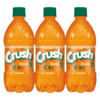 Crush Orange Soda Bottles Perspective: Main