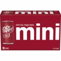 Dr Pepper® Soda Mini Cans Perspective: Main