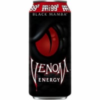 Venom Black Mamba Energy Drink Can Perspective: Main