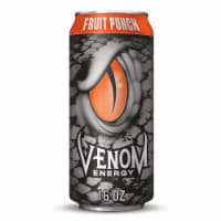 Venom Fruit Punch Energy Drink Perspective: Main