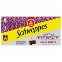 Schweppes® Black Cherry Sparkling Seltzer Water Perspective: Main