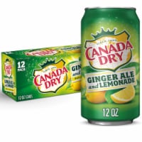 Canada Dry® Ginger Ale and Lemonade Soda Cans