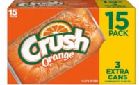 Crush Orange Soda Cans Perspective: Main