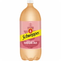 Schweppes® White Peach Ginger Ale Soda Perspective: Main