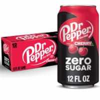 Dr Pepper® Cherry Zero Sugar Soda Cans