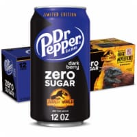 Dr Pepper Dark Berry Zero Sugar Soda Cans