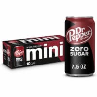 Dr Pepper® Zero Sugar Soda Cans Perspective: Main