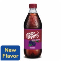 Dr Pepper Blackberry Soda Bottle Perspective: Main