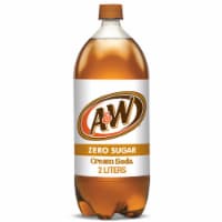 A&W® Cream Zero Sugar Soda Perspective: Main