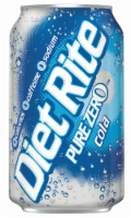 Diet Rite Pure Zero Cola Perspective: Main