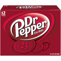 Dr Pepper Soda Cans Perspective: Main