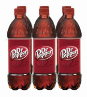 Dr Pepper Soda Bottles Perspective: Main