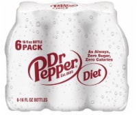 Diet Dr Pepper Soda Bottles Perspective: Main