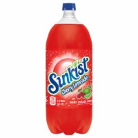 Sunkist® Cherry Limeade Soda Bottle Perspective: Main