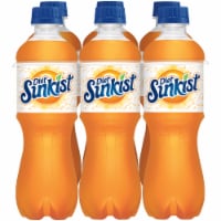 Sunkist Diet Orange Soda Bottles Perspective: Main