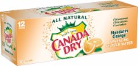Canada Dry Mandarin Orange Sparkling Seltzer Water Perspective: Main