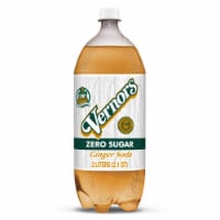 Vernors® Ginger Zero Sugar Soda Bottle Perspective: Main