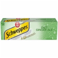Diet Schweppes®Ginger Ale Soda Cans