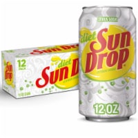 Sun Drop Diet Citrus Soda Cans