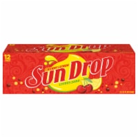 Sun Drop Cherry Lemon Citrus Soda Cans Perspective: Main