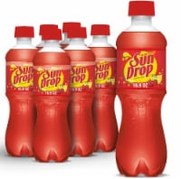 Sun Drop® Cherry Lemon Citrus Soda Bottles Perspective: Main