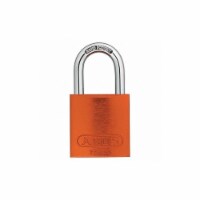 Abus Lockout Padlock,KA,Orange,1-1/2 H,PK12  72/40 KAx12 Orange