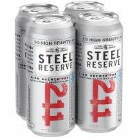 Steel Reserve High Gravity Malt Liquor Beer Perspective: Main