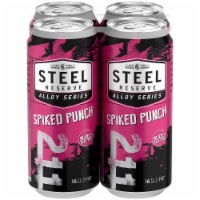 Steel Reserve Alloy Series Spiked Punch Flavored Malt Beverage Perspective: Main