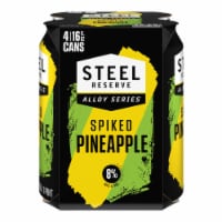Steel Reserve Alloy Series® Hard Pineapple Malt Flavored Hard Beverage Perspective: Main