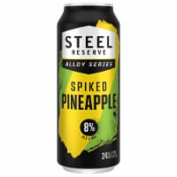 Steel Reserve Alloy Series Hard Pineapple Malt Flavored Hard Beverage Single Can