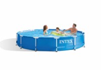 Intex Metal Frame Pool Set - Blue Perspective: Main