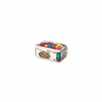 Intex Small Plastic Multi-Colored Fun Ballz for Ball Pit Bounce House, 100 Pack