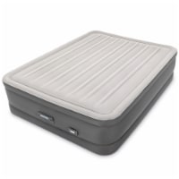 Intex PremAire Dream Support Fiber Tech Air Mattress with Built-In Pump, Queen