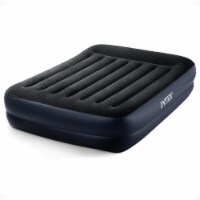 Intex 64123ED Dura Beam Plus Pillow Raised Air Mattress w/ Built in Pump, Queen