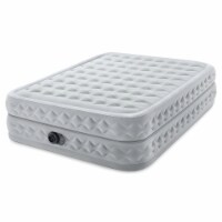 Intex 64489ED Dura Beam Supreme Air Flow Air Mattress with Built In Pump, Queen