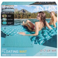 Intex 56841EP Giant Inflatable Floating Water Pool Lake Mat Platform Pad, Teal