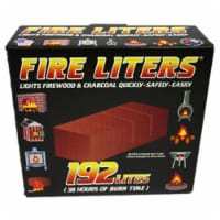 Fire Liters Wood Fiber Fire Starter 192 pk - Total Qty: 1; Each Pack Qty: 192; Total Items
