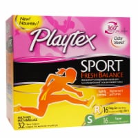 Playtex Sport Fresh Balance Regular & Super Tampons Multi-Pack Perspective: Main