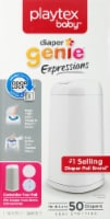 Playtex Diaper Genie Expressions Diaper Pail - White Perspective: Main