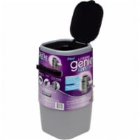 Litter Genie Pail Plus - Silver Perspective: Main
