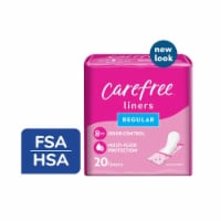 Carefree Panty Liners Regular Absorbency Wrapped Unscented