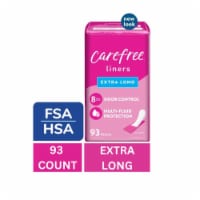 CAREFREE® ACTI-FRESH® Extra Long To Go Unscented Pantiliners